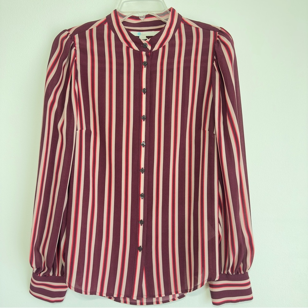 Boden 100% Silk Blouse Top Size 4